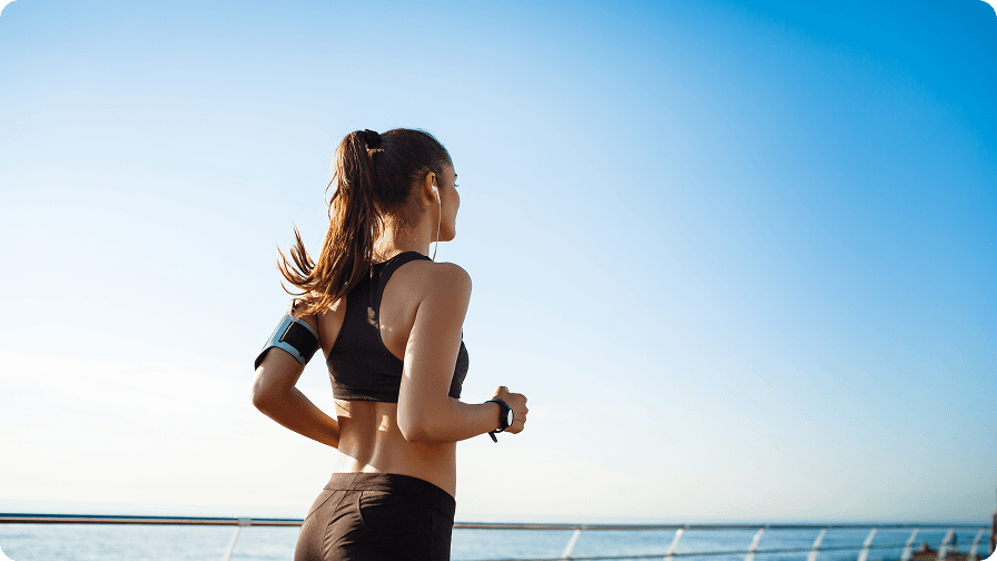 Beginner yoga student meditating