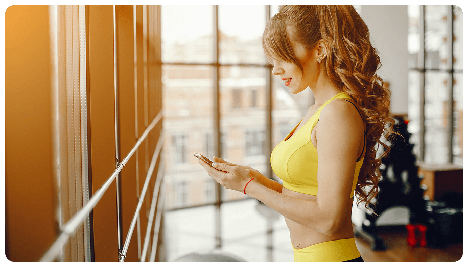 Beginner yoga student meditating